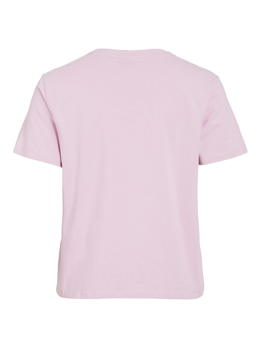 T-shirt van het merk Vila in het Roze
