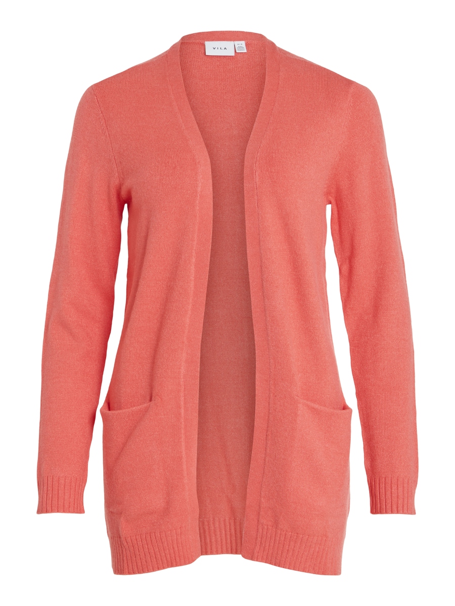 Gilet van het merk Vila in het Rood