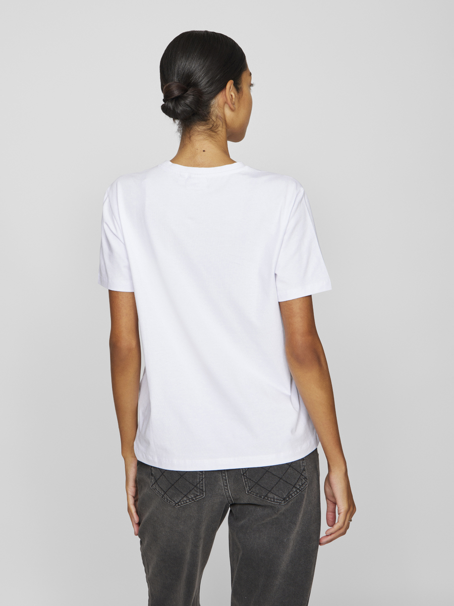 T-shirt van het merk Vila in het Wit