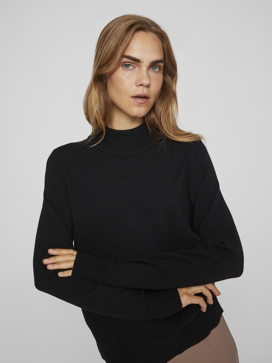 Pull van het merk Vila in het Zwart