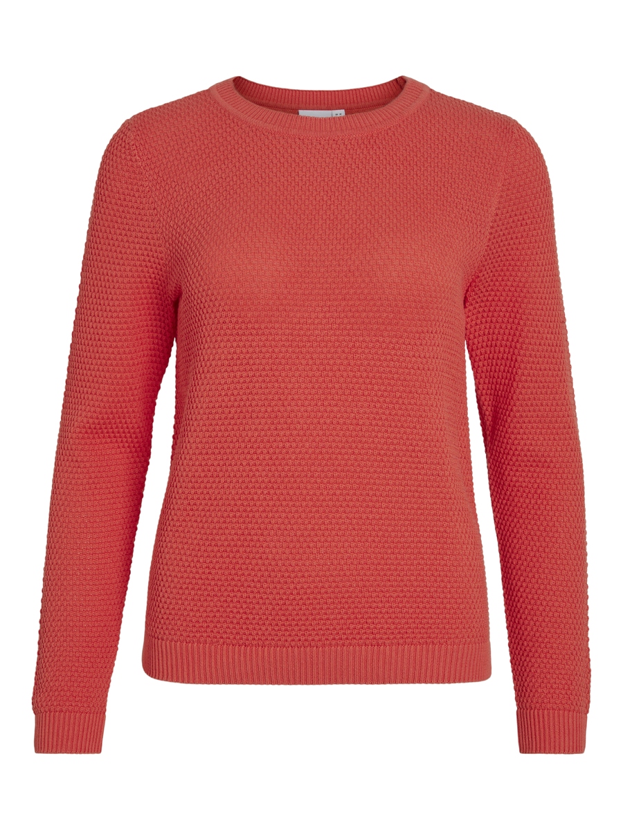 Pull van het merk Vila in het Rood