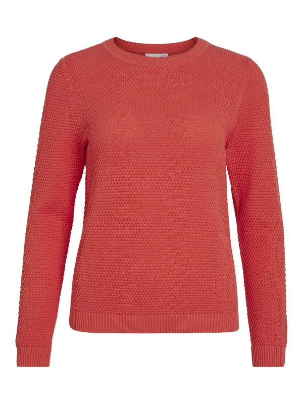 Pull van het merk Vila in het Rood