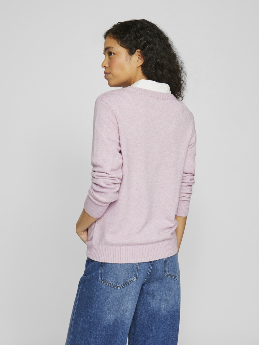 Pull van het merk Vila in het Roze