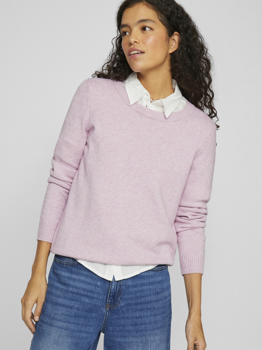 Pull van het merk Vila in het Roze