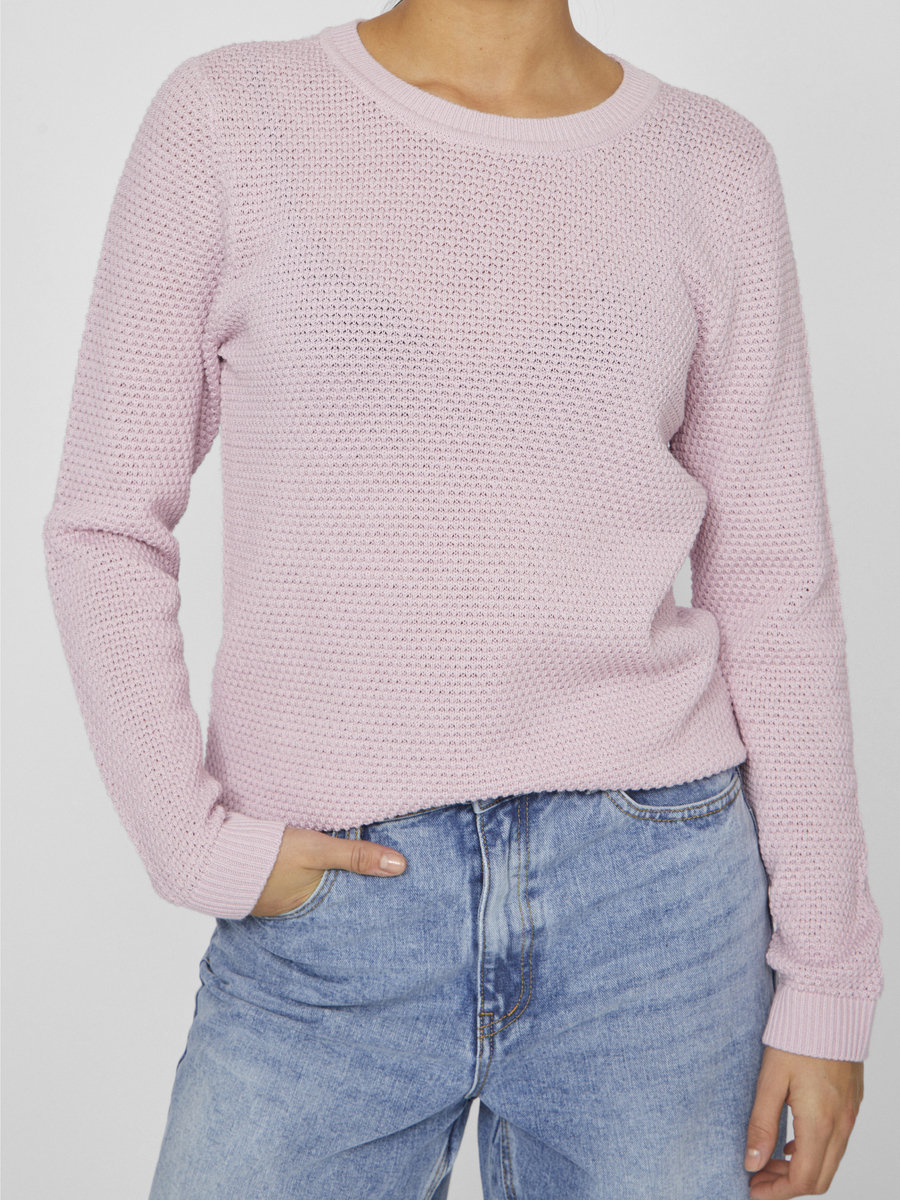 Pull van het merk Vila in het Roze