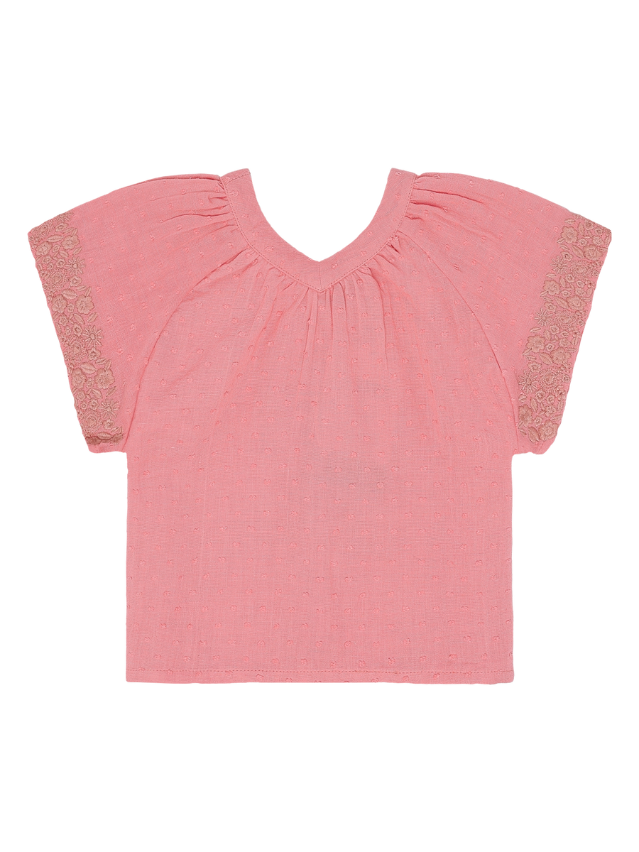 T-shirt van het merk Hust&claire in het Roze