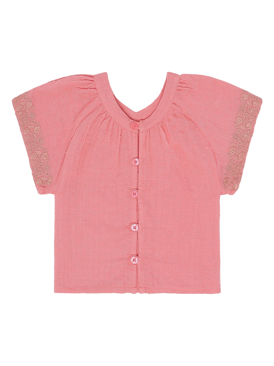 T-shirt van het merk Hust&claire in het Roze