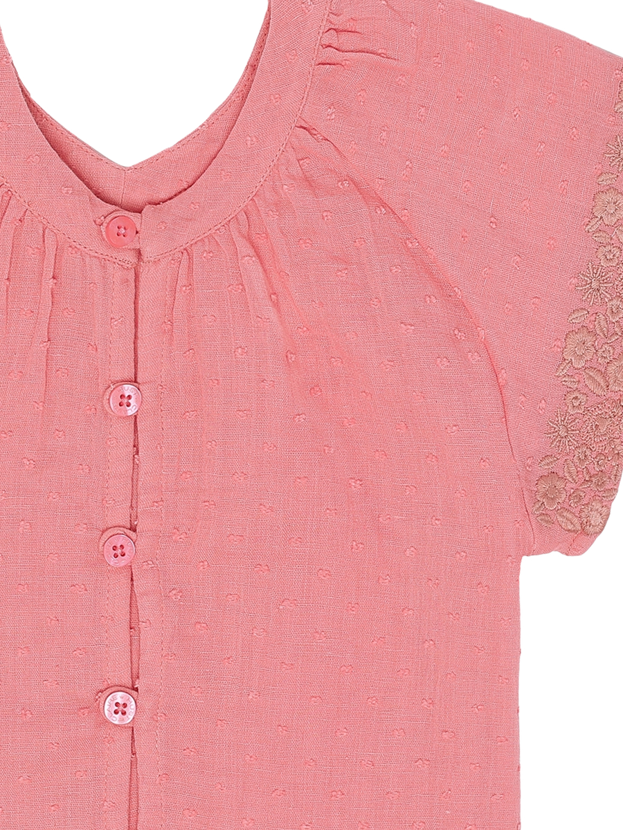 T-shirt van het merk Hust&claire in het Roze