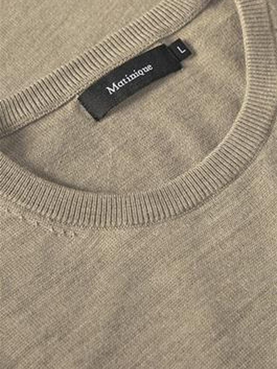 Pull van het merk Matinique in het Beige