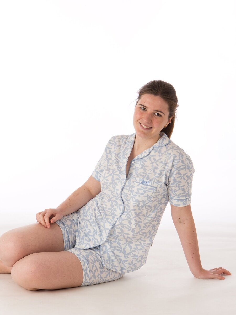 Pyjama van het merk Perlina in het Blauw