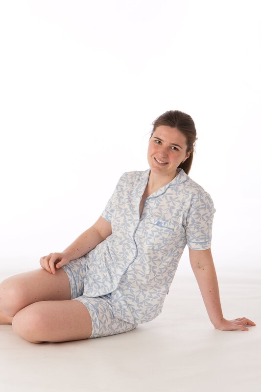 Pyjama van het merk Perlina in het Blauw