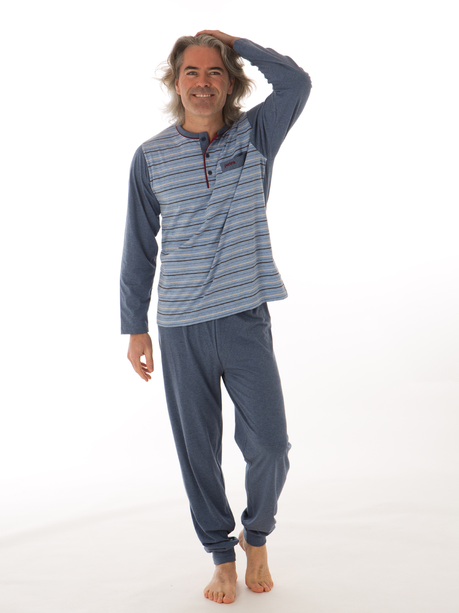 Pyjama van het merk Perlina in het Blauw