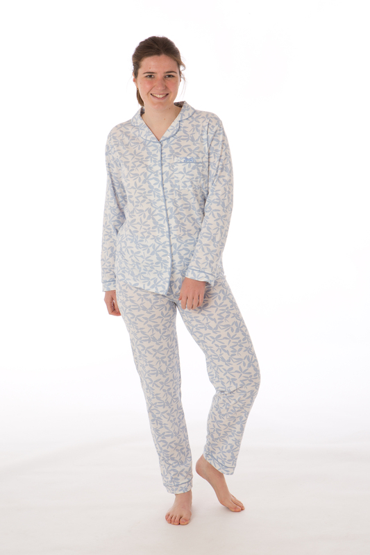 Pyjama van het merk Perlina in het Blauw