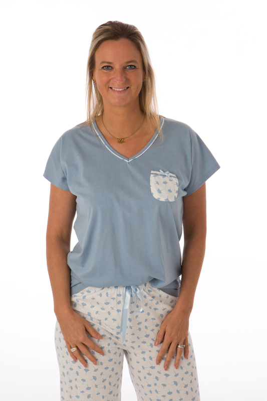 Pyjama van het merk Perlina in het Blauw
