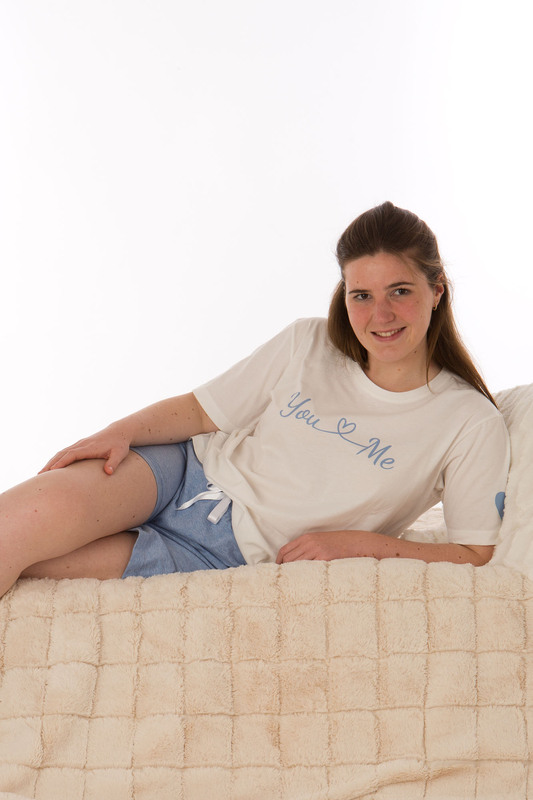 Pyjama van het merk Perlina in het Blauw