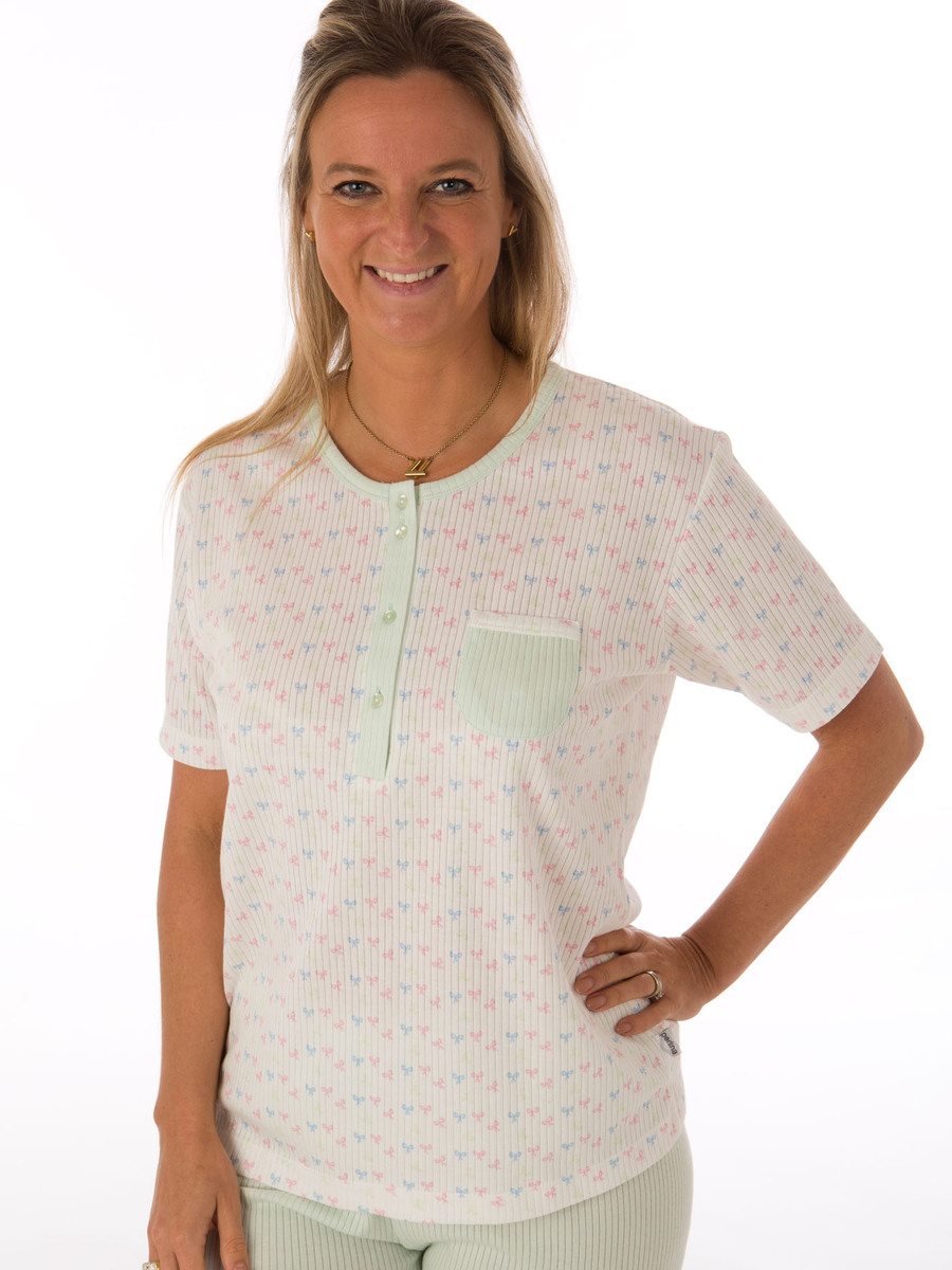 Pyjama van het merk Perlina in het Groen