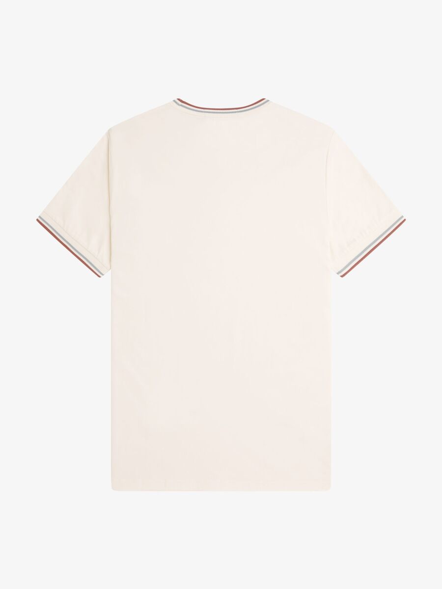 T-shirt van het merk Fred Perry in het Ecru