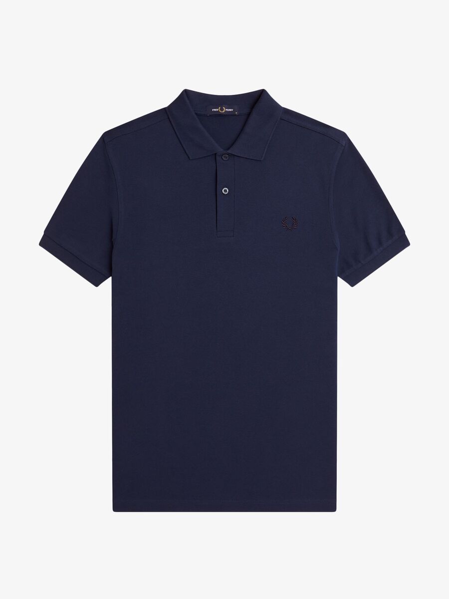 Polo van het merk Fred Perry in het Marine