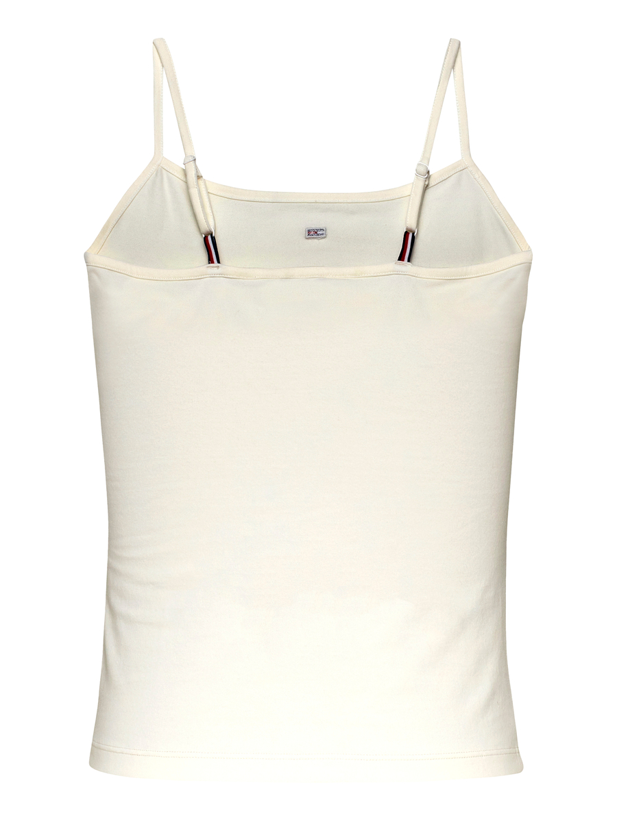 Top van het merk Tommy Jeans in het Ecru