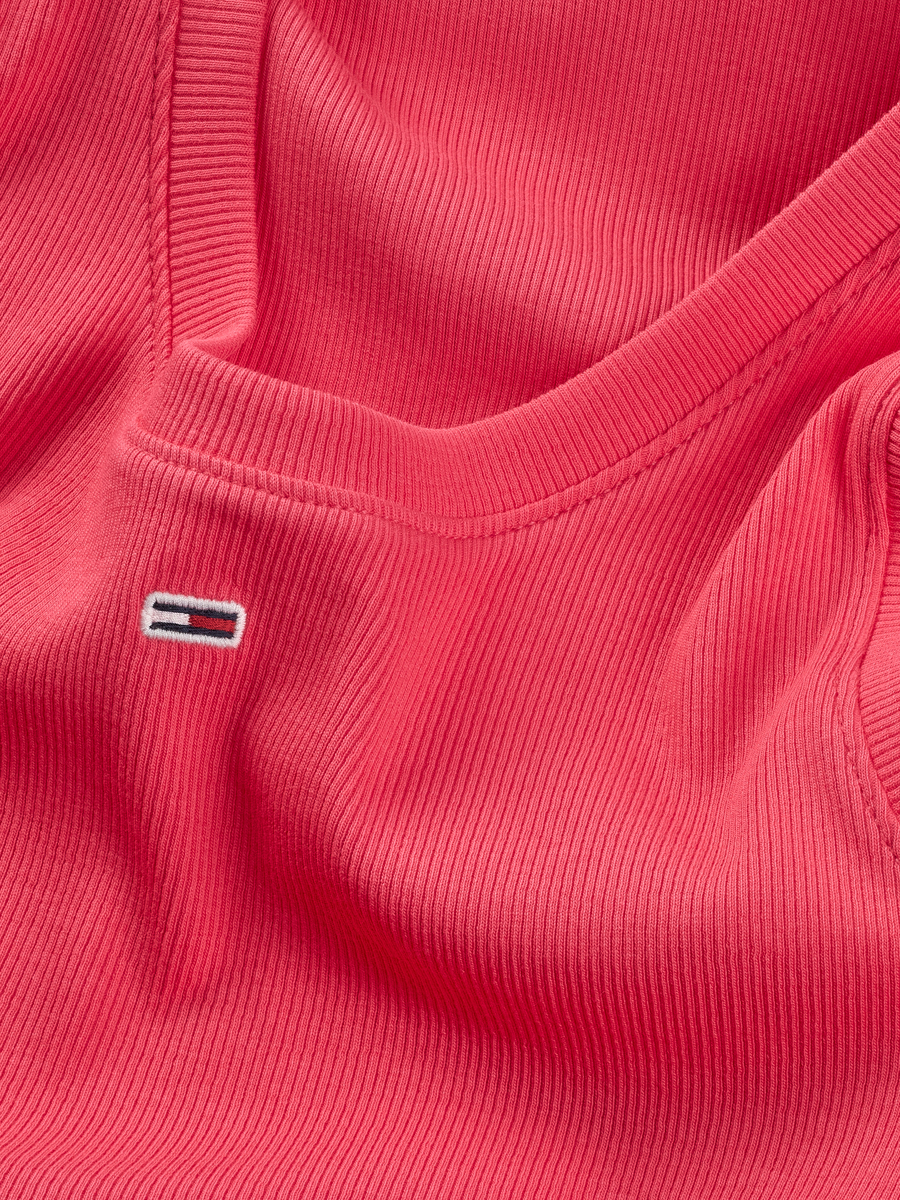 Top van het merk Tommy Jeans in het Roze