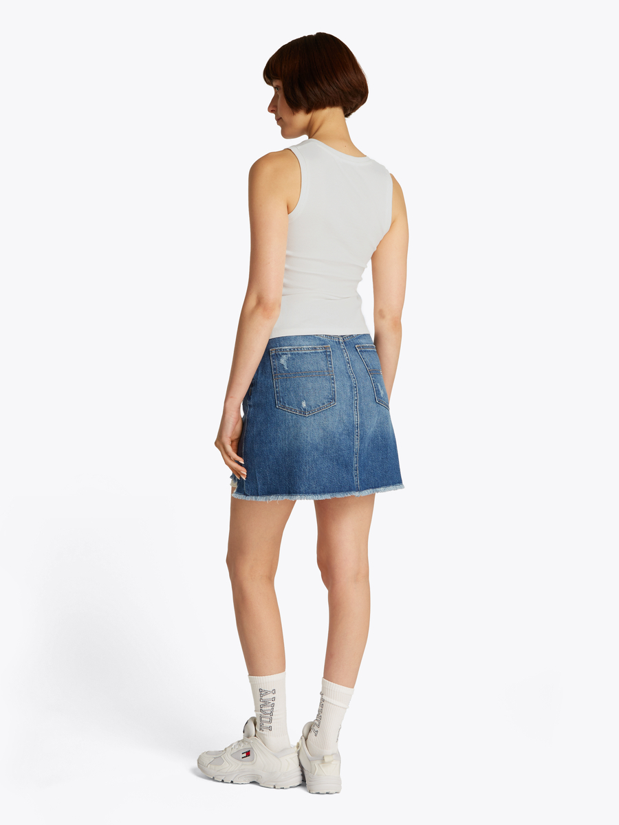 Top van het merk Tommy Jeans in het Ecru