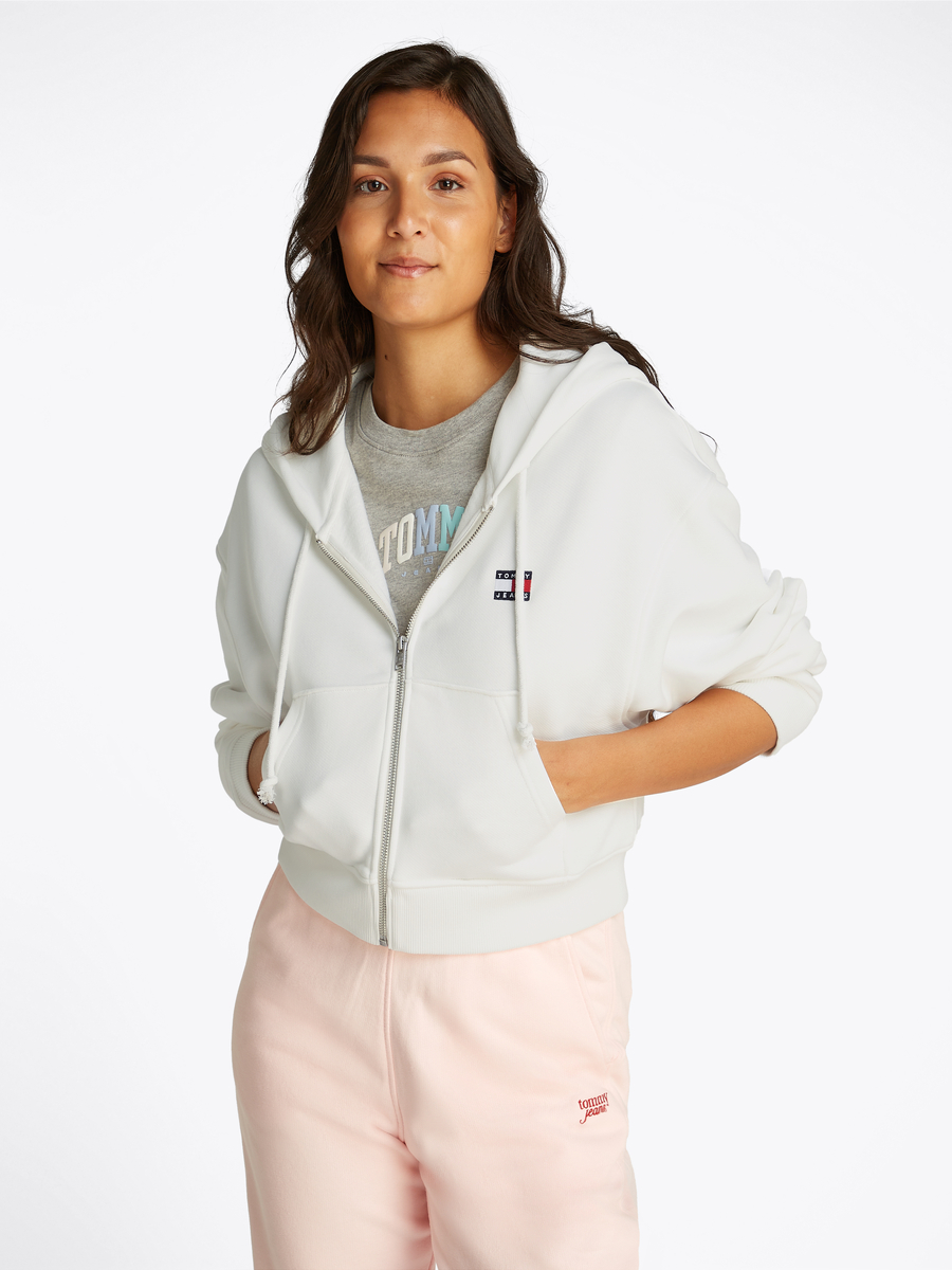 Gilet van het merk Tommy Jeans in het Ecru