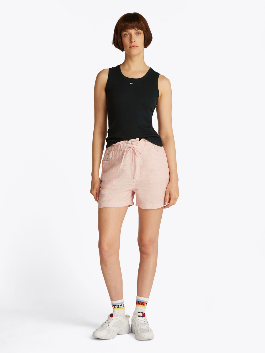 Top van het merk Tommy Jeans in het Zwart