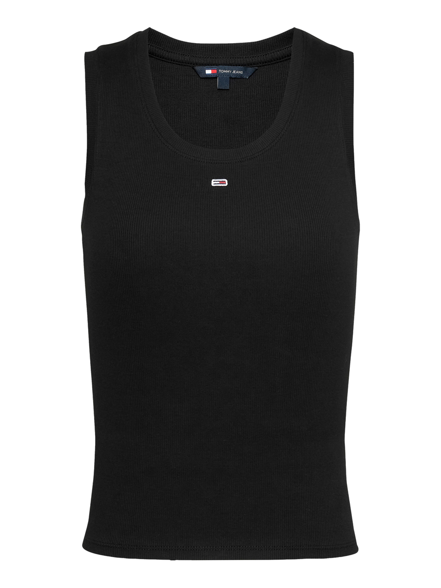 Top van het merk Tommy Jeans in het Zwart