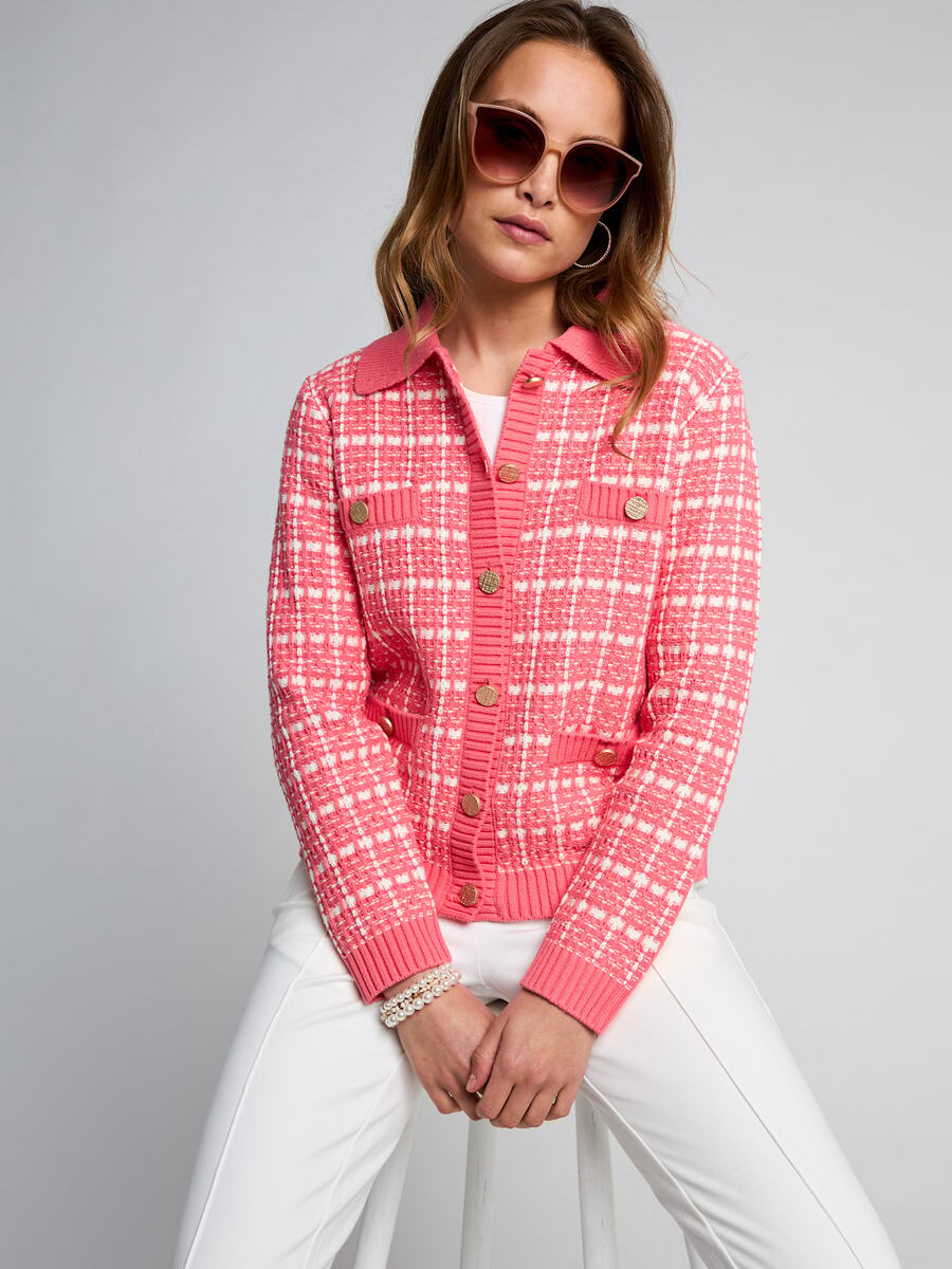 Gilet van het merk Micha in het Roze