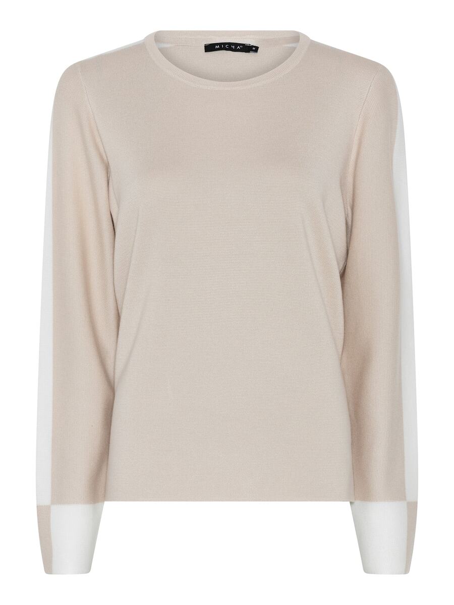 Pull van het merk Micha in het Beige