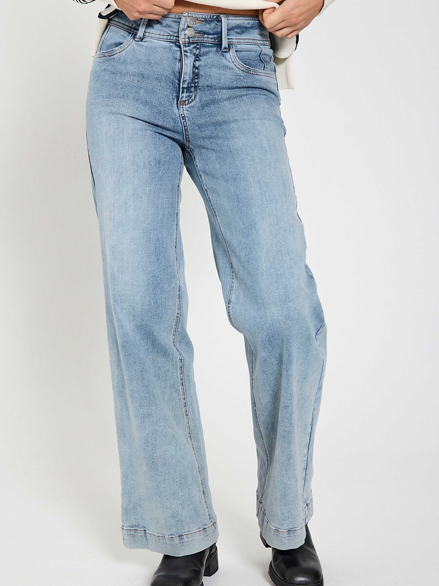 Broek van het merk Freequent in het Blauw