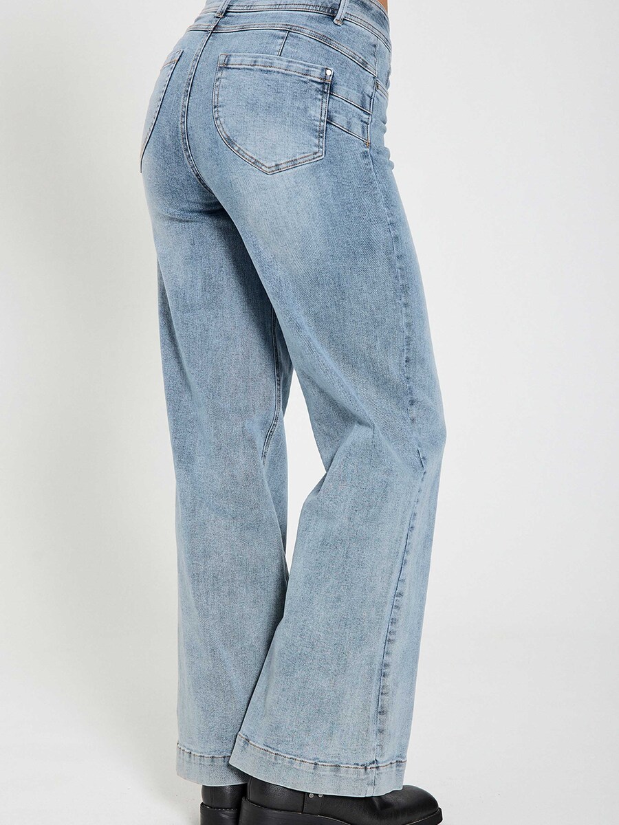 Broek van het merk Freequent in het Blauw