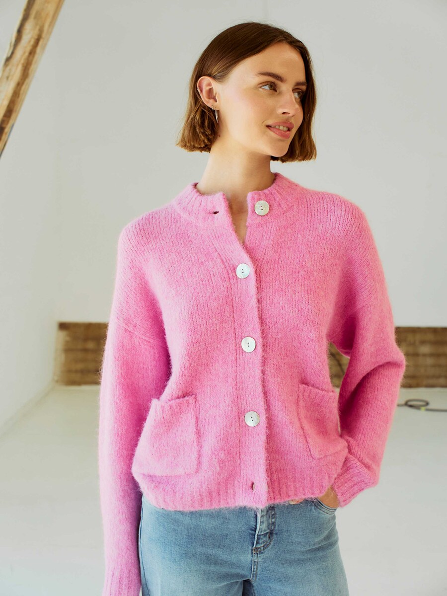Gilet van het merk Freequent in het Roze