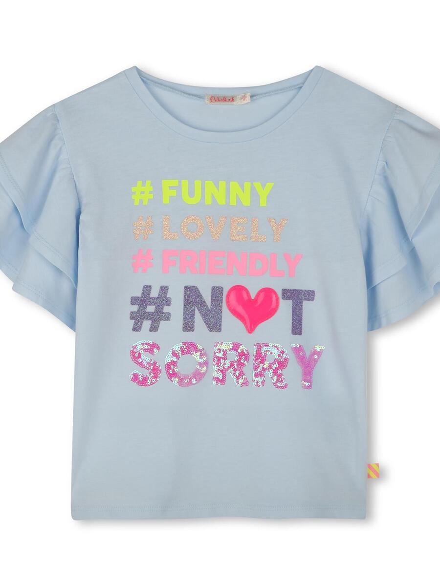 T-shirt van het merk Billieblush in het Blauw