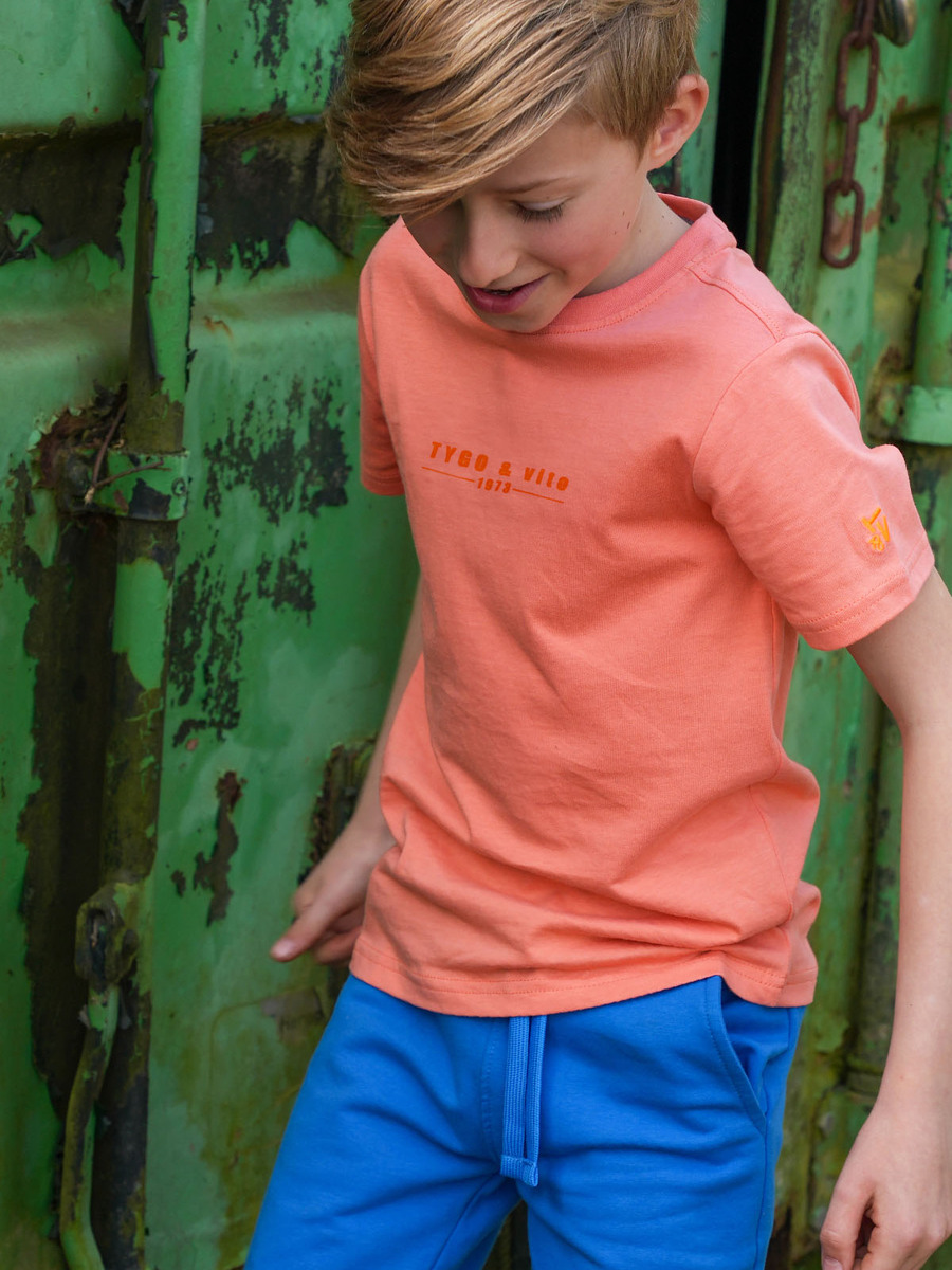T-shirt van het merk Tygo & Vito in het Oranje