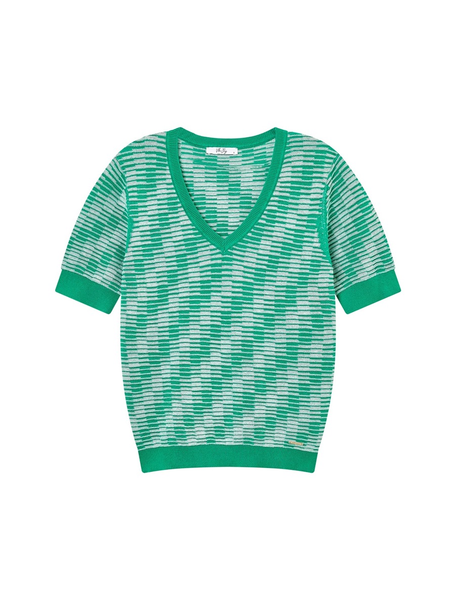 Pull van het merk Vila Joy in het Groen