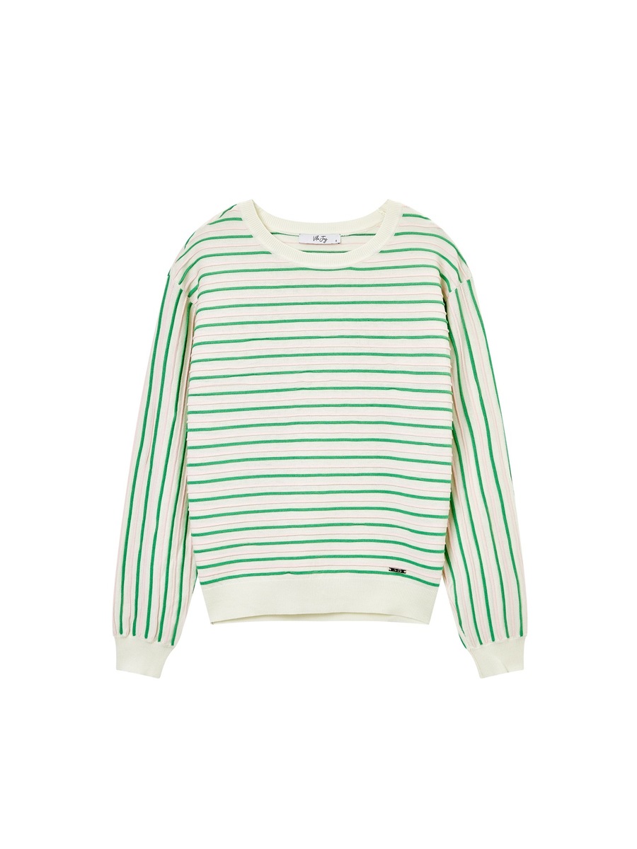 Pull van het merk Vila Joy in het Groen