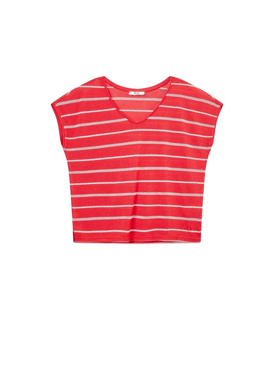T-shirt van het merk Vila Joy in het Rood