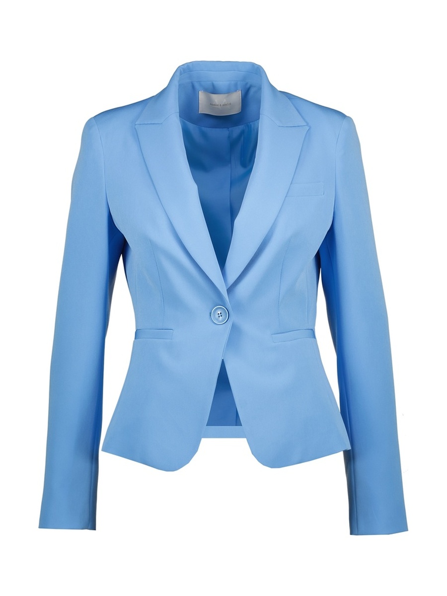 Blazer van het merk Amelie&amelie in het Jeans