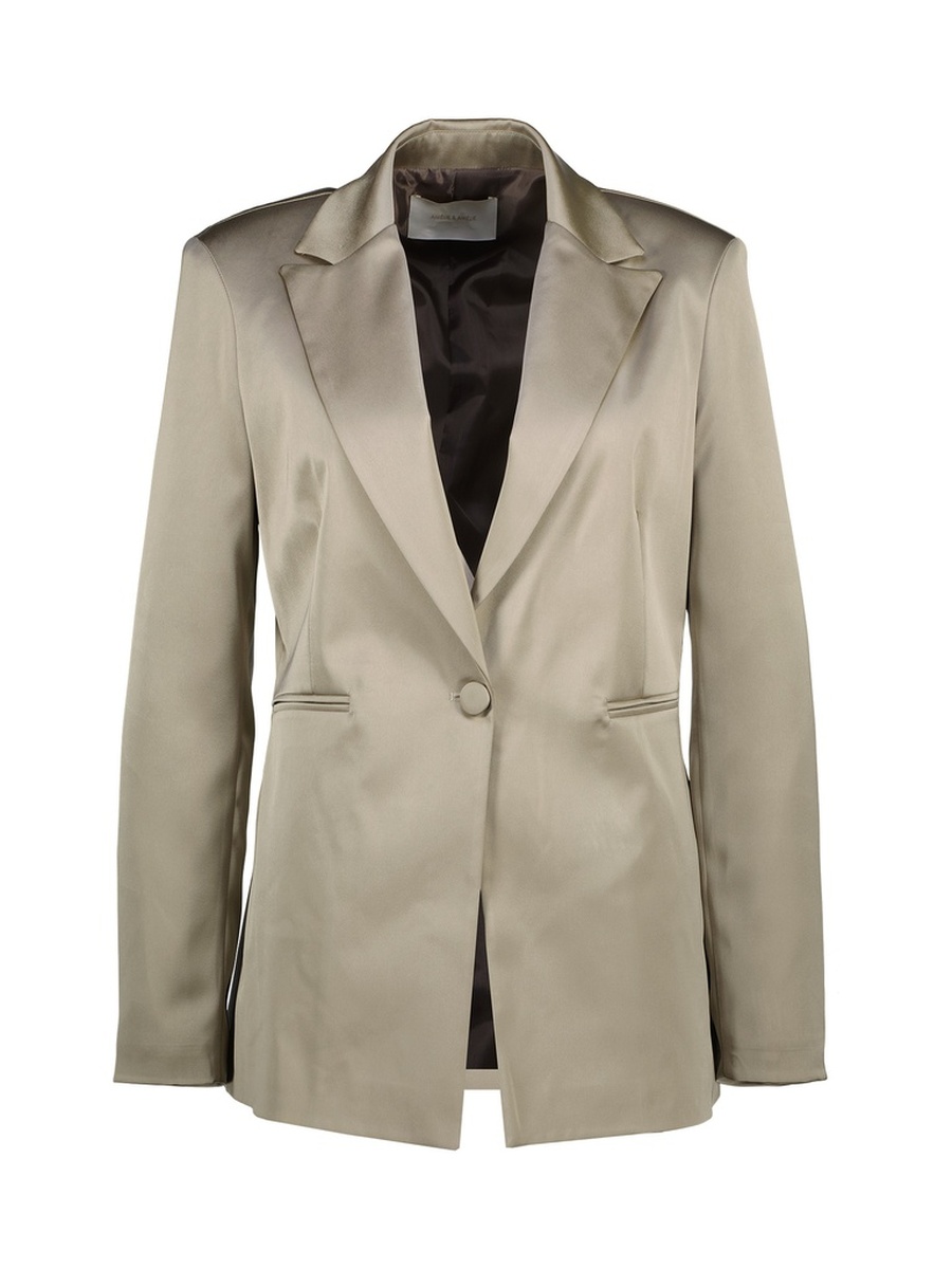 Blazer van het merk Amelie&amelie in het Bruin