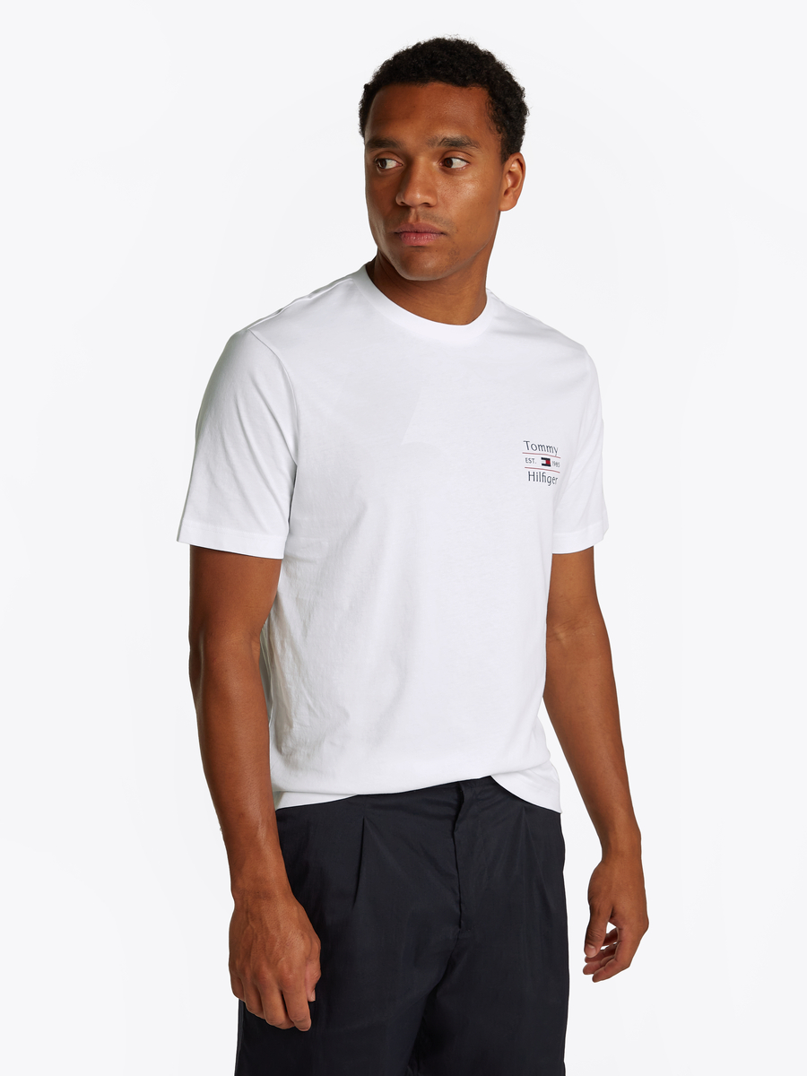 T-shirt van het merk Tommy Hilfiger in het Wit
