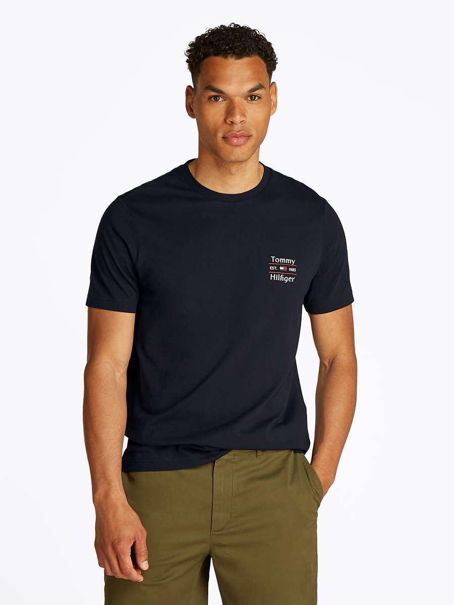 T-shirt van het merk Tommy Hilfiger in het Marine