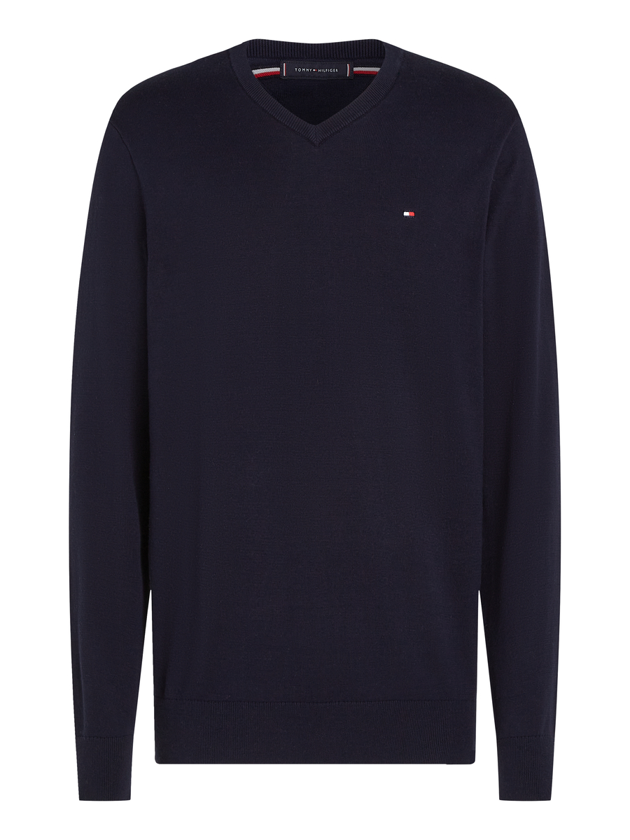 Sweater van het merk Tommy Hilfiger in het Marine