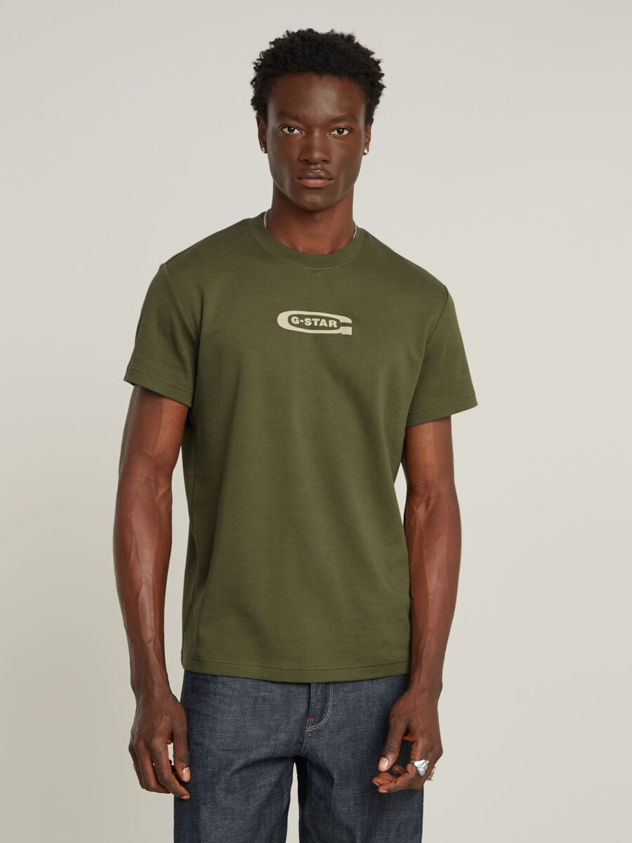 T-shirt van het merk G-star in het Kaki