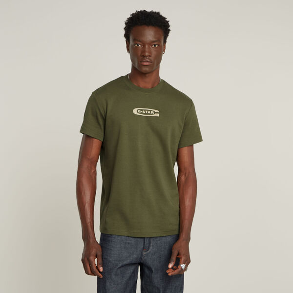 T-shirt van het merk G-star in het Kaki