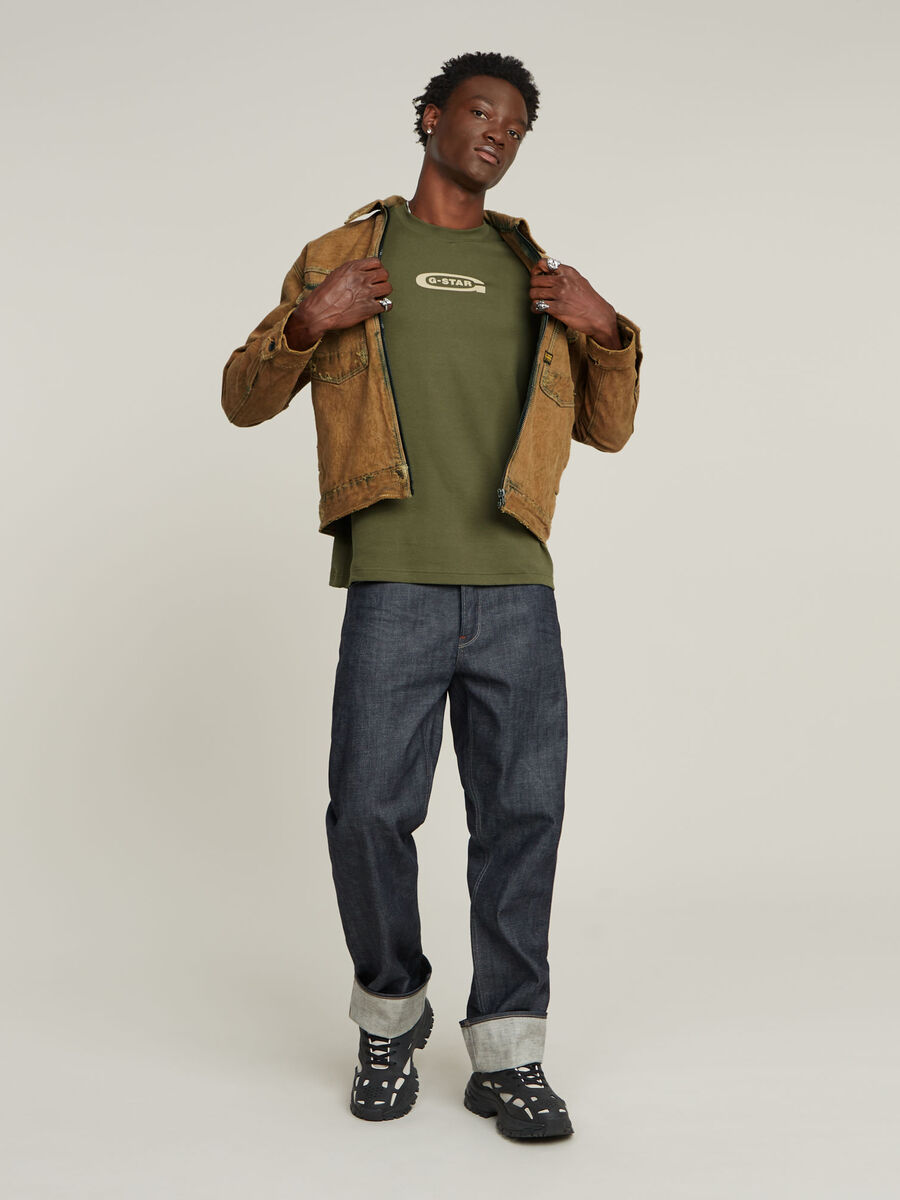 T-shirt van het merk G-star in het Kaki