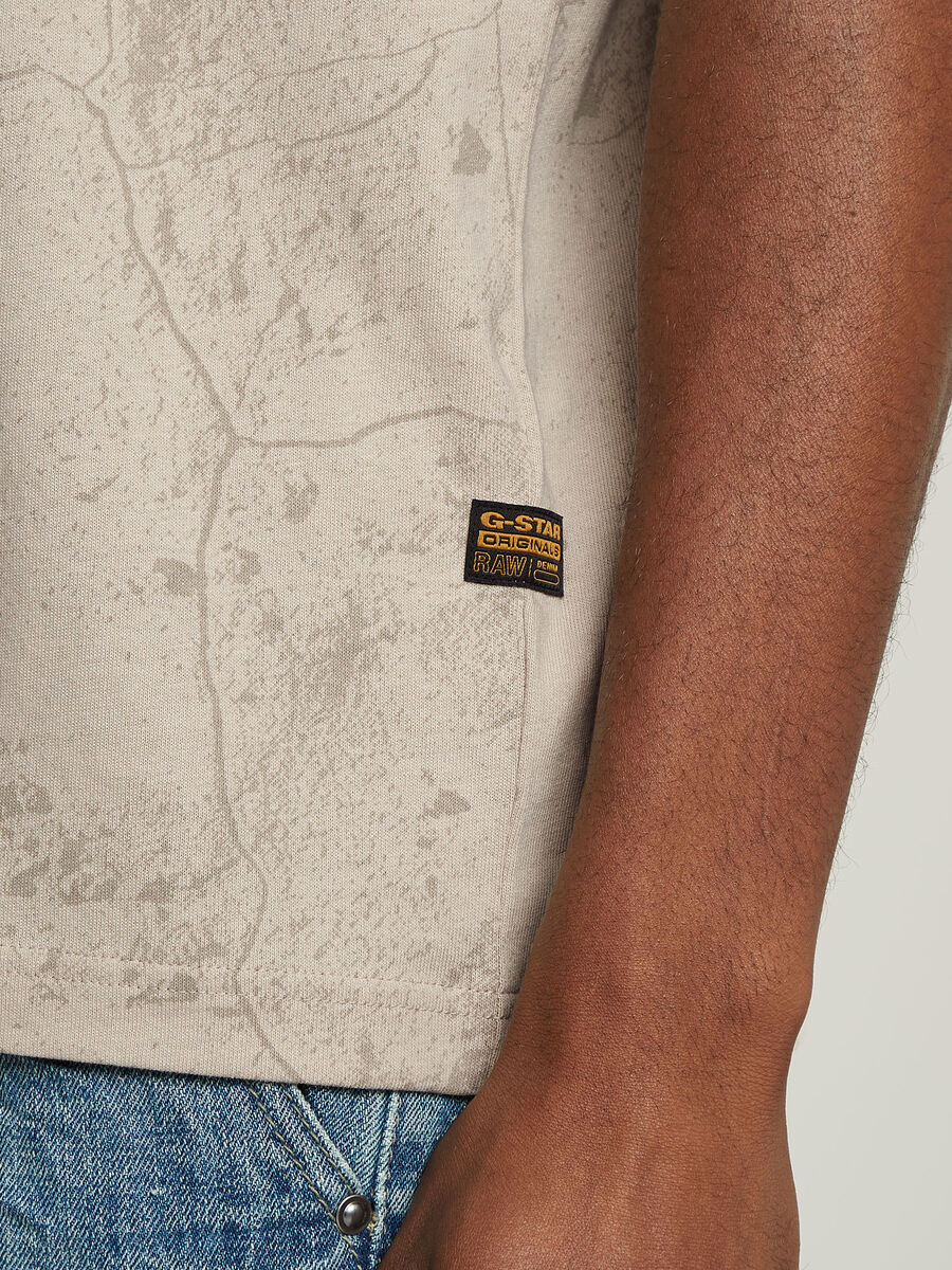 T-shirt van het merk G-star in het Beige
