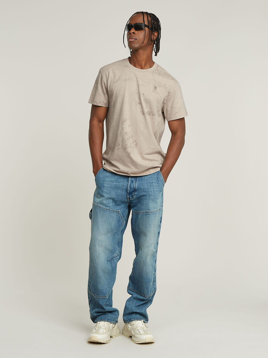 T-shirt van het merk G-star in het Beige