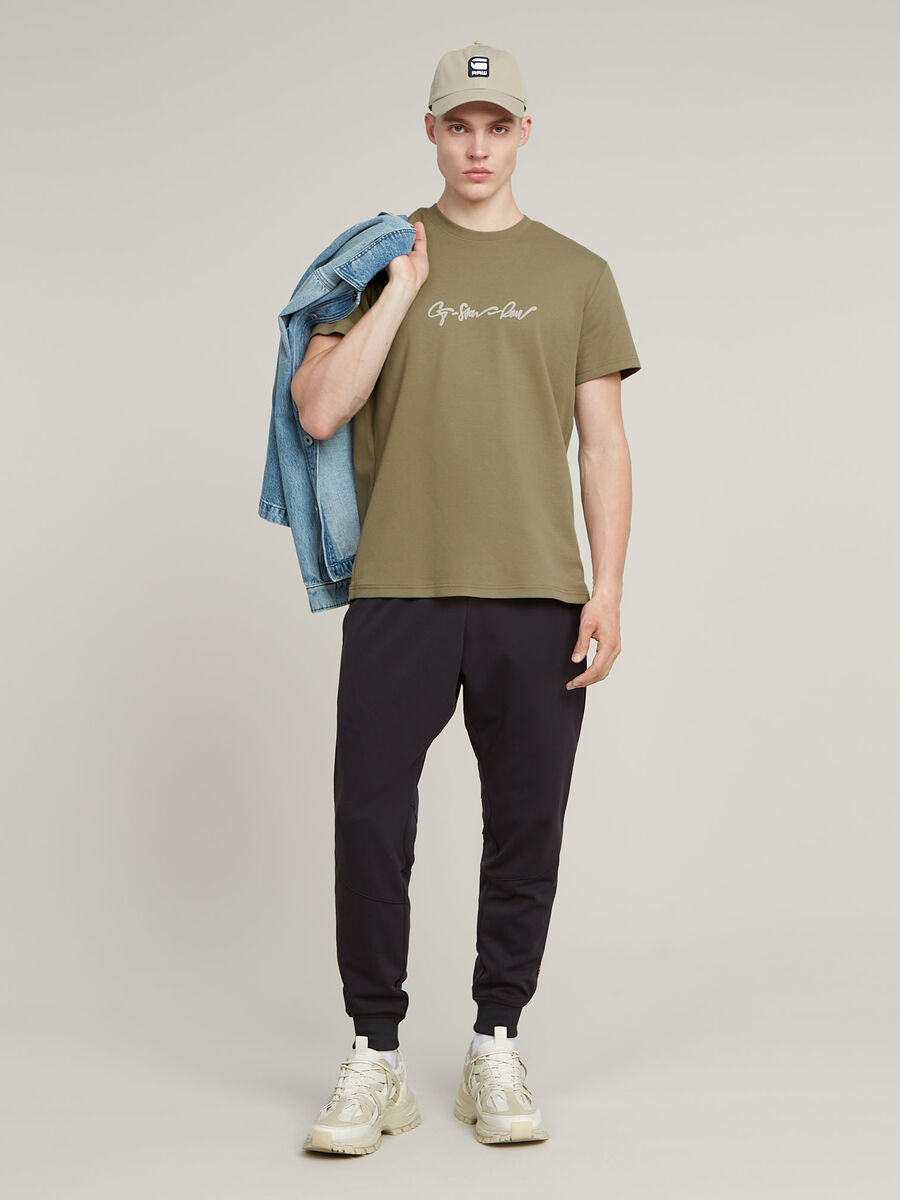 T-shirt van het merk G-star in het Kaki