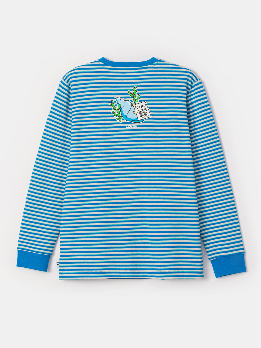 Pyjama van het merk Woody in het Marine